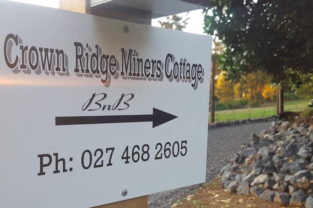 Karangahake Crown Ridge Miners Cottage מראה חיצוני תמונה